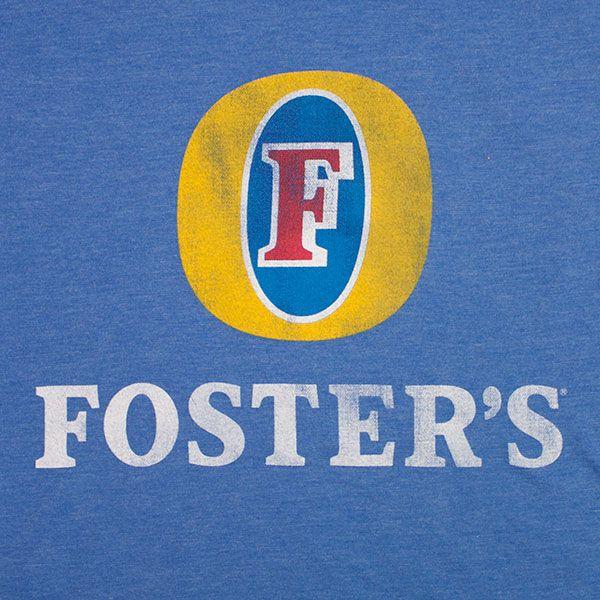 Fosters Logo - Foster's Beer Basic Logo T Shirt