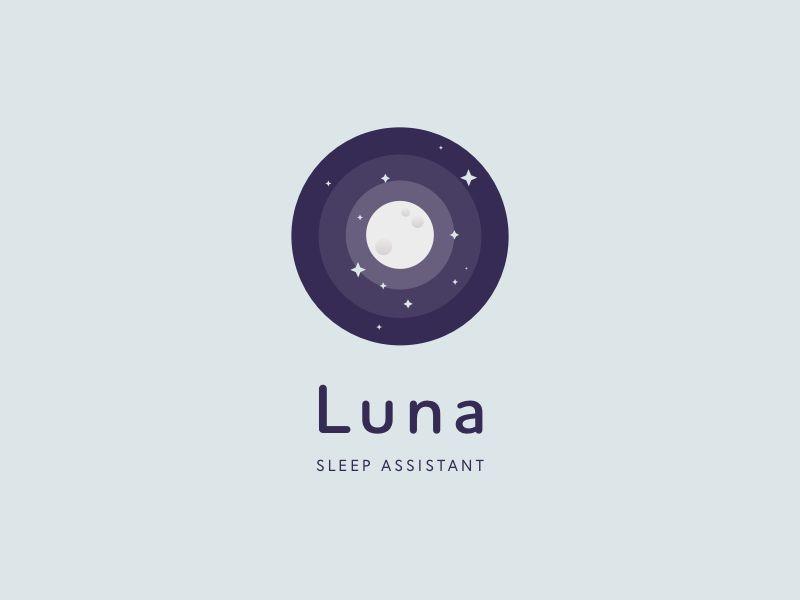 Luna Logo - Luna Logo by Leila Howell | Dribbble | Dribbble