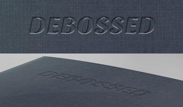 Debossed Logo - Create a Realistic Emboss/Deboss Effect in Photoshop (Tutorial)