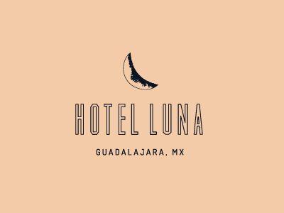 Luna Logo - Hotel Luna Logo by Aimee Guzman | Dribbble | Dribbble