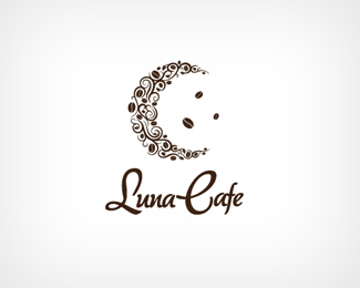 Luna Logo - Logopond, Brand & Identity Inspiration (Luna Cafe)