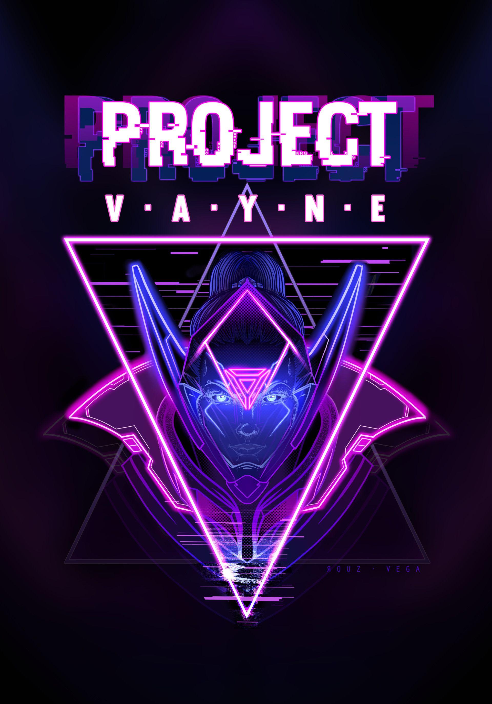 Vayne Logo - ArtStation - Project Vayne, Rouz Vega