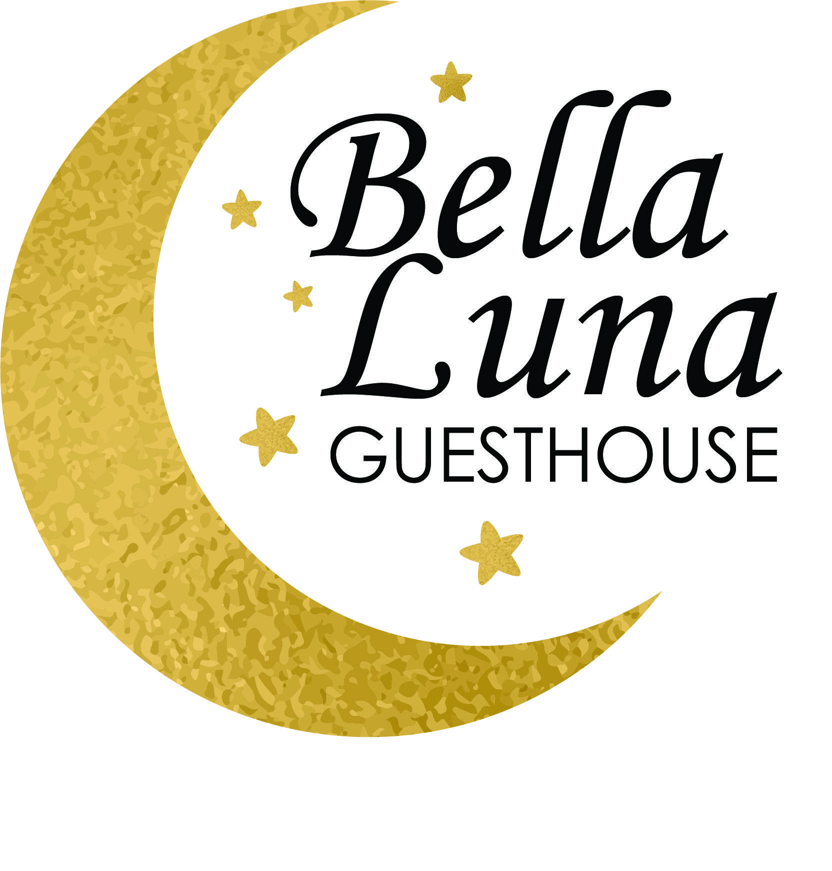 Luna Logo - Bella Luna Guesthouse Logo - Henley Graphics