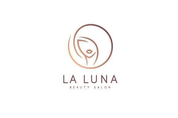 Luna Logo - La Luna Logo Logo Templates Creative Market