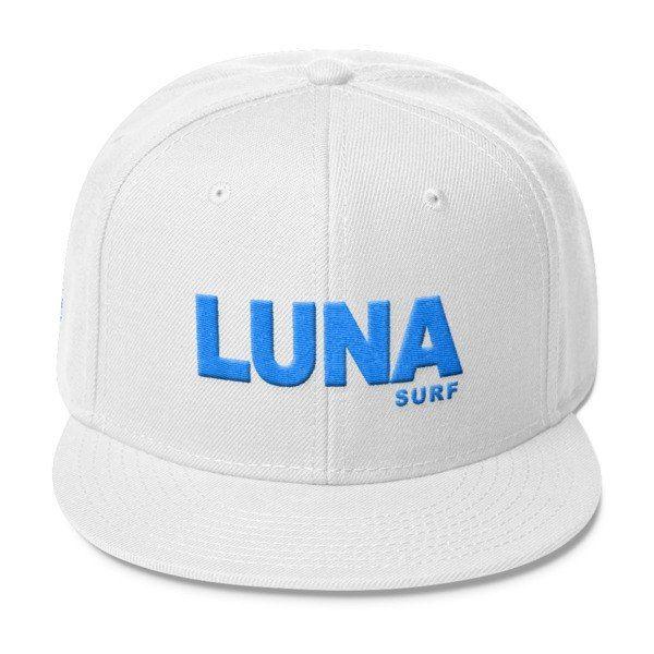 Luna Logo - Luna Logo Electric Blue Wool Blend Snapback