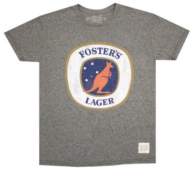 Fosters Logo - Vintage Foster's Logo T Shirt