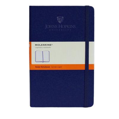 Debossed Logo - Barnes & Noble Johns Hopkins Bookstore - Moleskine Large Notebook ...