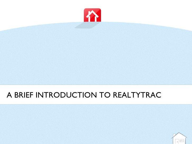 RealtyTrac Logo - Foreclosure Buying 101 & RealtyTrac Site Demo
