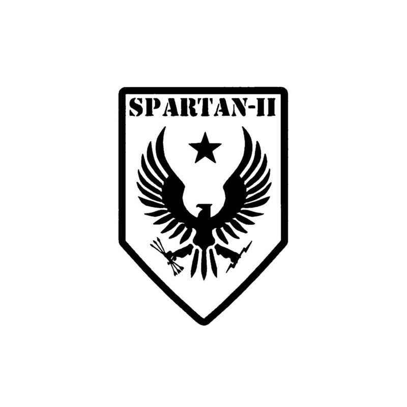 SPARTAN-II Logo - Halo Spartanii Badge Decal