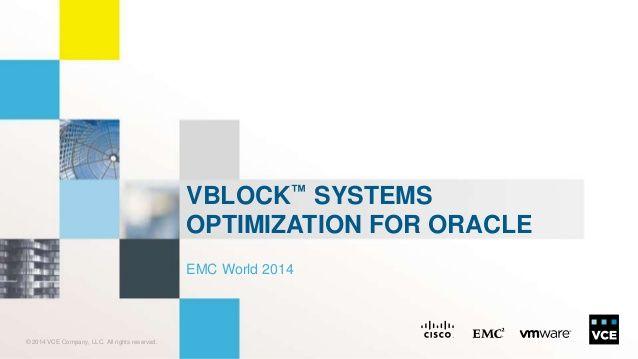 Vblock Logo - Vblock™ Systems Optimization for Oracle