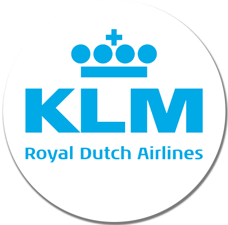 Klm Logo - KLM Logo Circle - Sharon Carr Travel