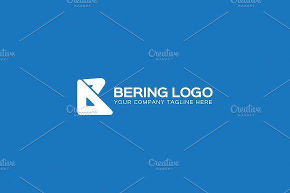 Bering Logo - B Letter Bering Logo Template Logo Templates Creative Market