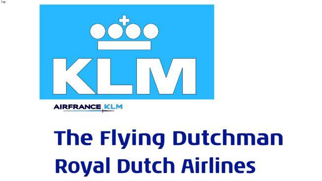 Klm Logo - KLM logo | 3D Warehouse