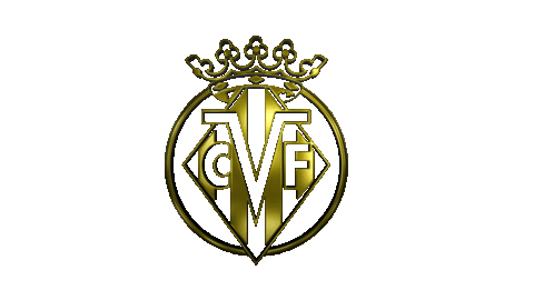 Villarreal Logo - Logo Gold Sticker by Villarreal CF for iOS & Android | GIPHY