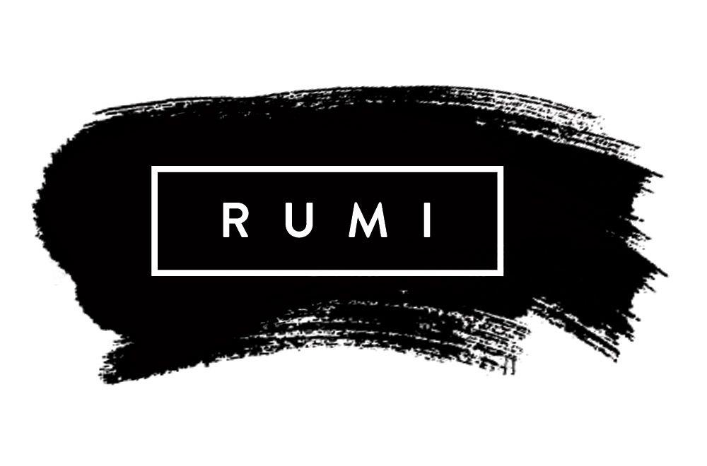 Rumi Logo - RUMI — CATE WHITE art direction + design
