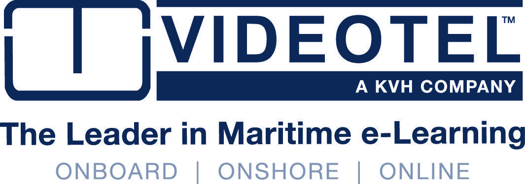 KVH Logo - Videotel™ The Leader in Maritime e-Learning