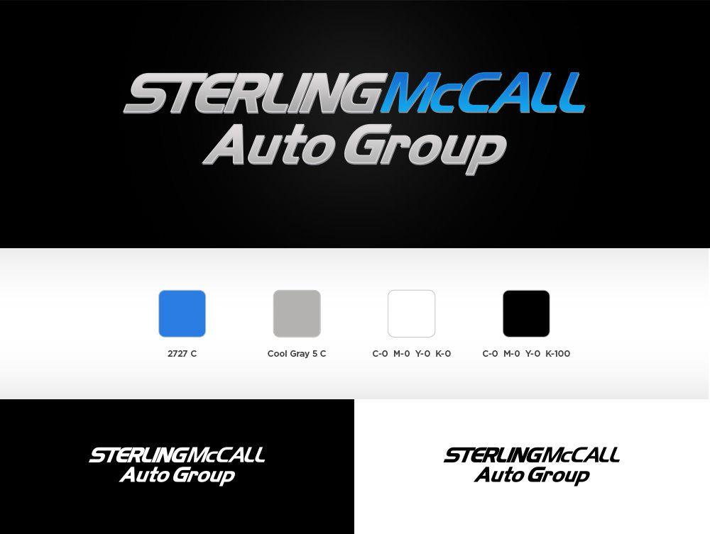 McCall Logo - Malone Media Group | Sterling McCall Auto Group Logo Design
