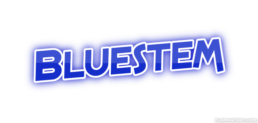Bluestem Logo - United States of America Logo | Free Logo Design Tool from Flaming Text