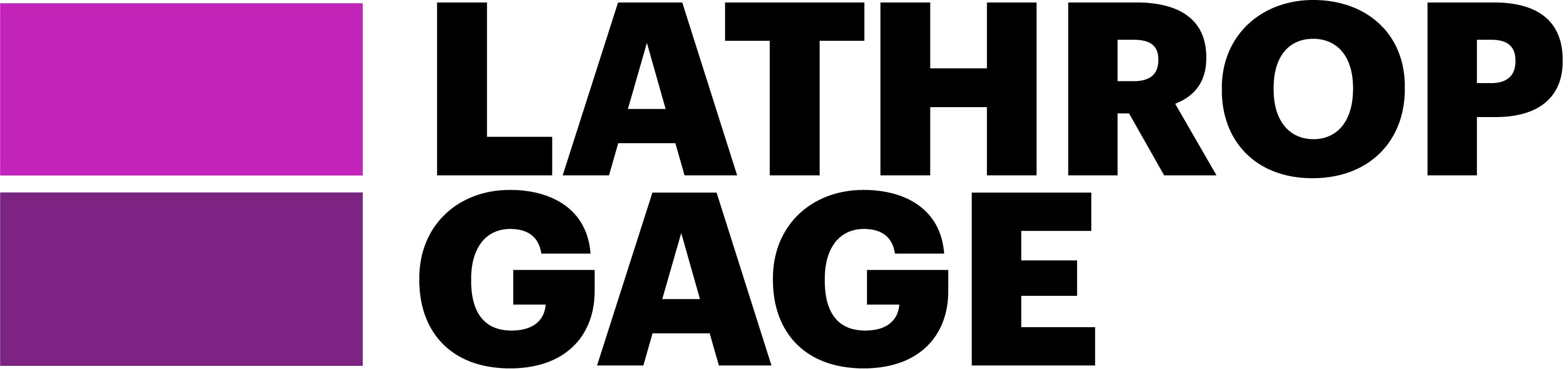 Gage Logo - Lathrop Gage Logo Primary