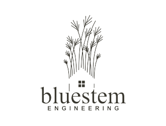 Bluestem Logo - Bluestem Engineering logo design