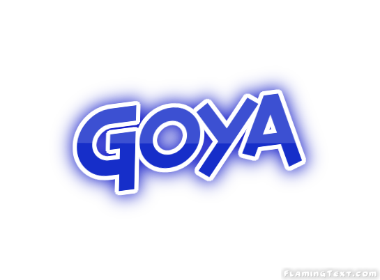 Goya Logo - Argentina Logo. Free Logo Design Tool from Flaming Text