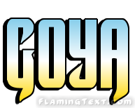 Goya Logo - Argentina Logo. Free Logo Design Tool from Flaming Text