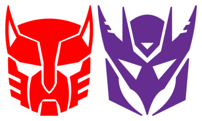 Dinobots Logo - Maxibots and Deceptapreds