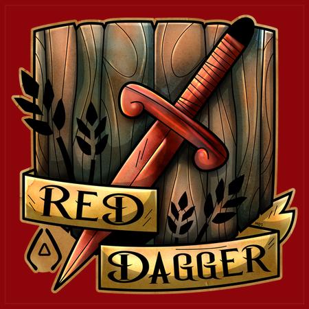 Red Dagger Logo - The Red Dagger Inn Logo - NeatoShop
