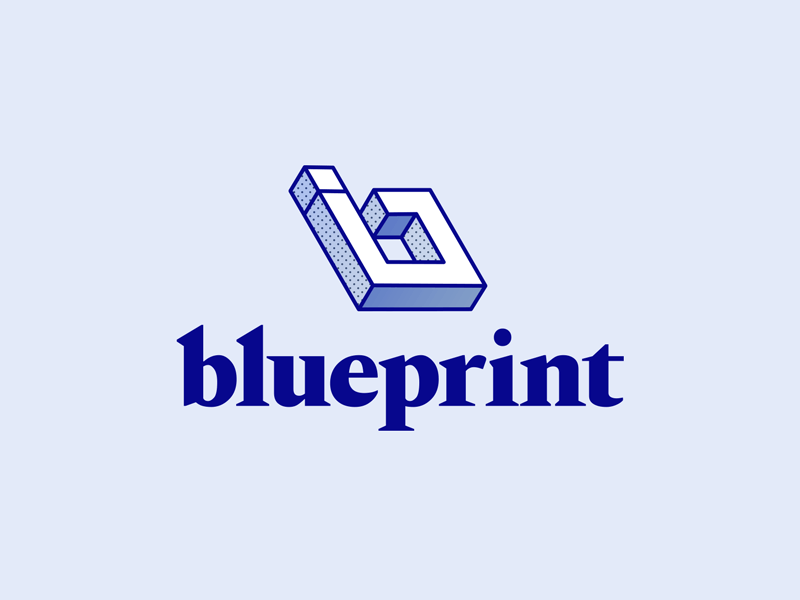 Blueprint Logo - Blueprint Logo by Braden Floris for GoFundMe on Dribbble