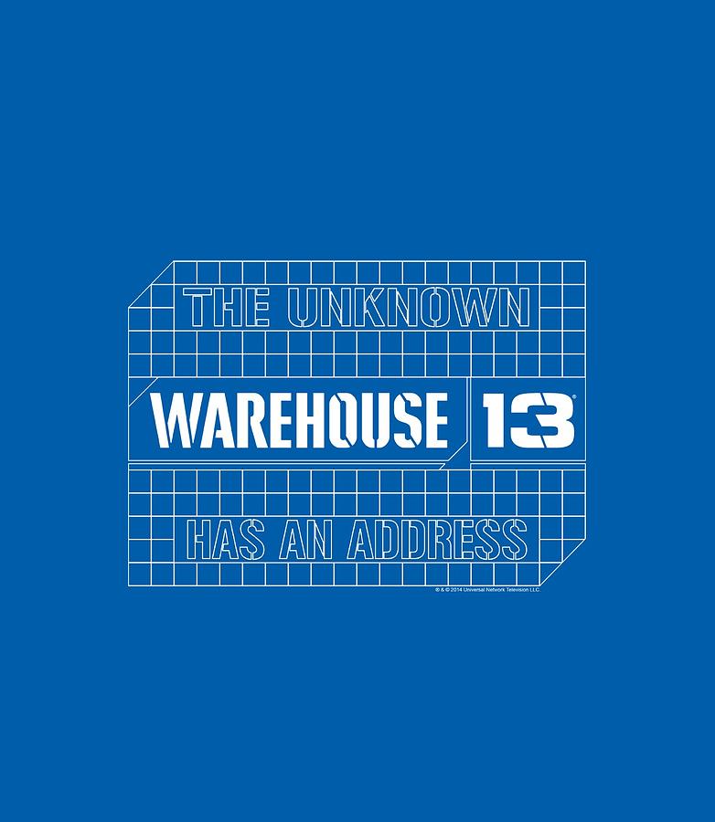 Blueprint Logo - Warehouse 13 - Blueprint Logo Digital Art by Brand A