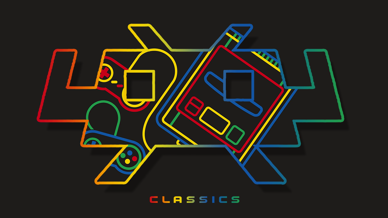 RetroArch Logo - Boot Splash Image: XXL Super Famicom Retroarch Logo : miniSNESmods