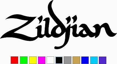 Zildjian Logo - ZILDJIAN LOGO VINYL Decal Die Cut Sticker