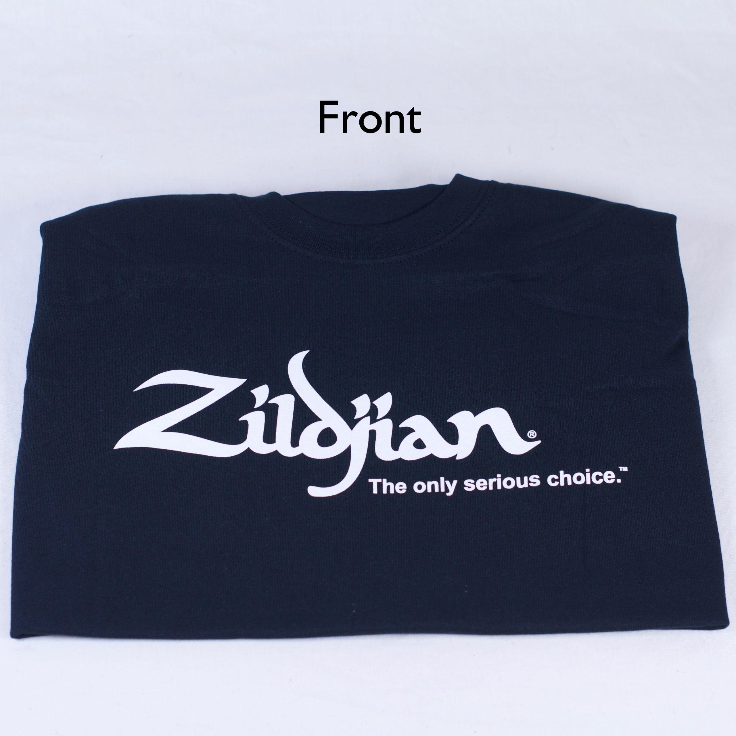 Zildjian Logo - Zildjian Black T Shirt With White Logo