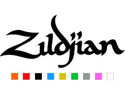 Zildjian Logo - ZILDJIAN CYMBAL LOGO Decal Drums Cymbals Laptop Car Truck Sticker Vinyl