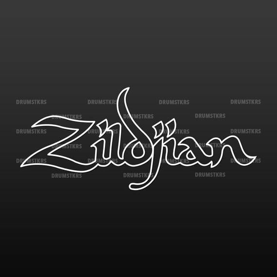 Zildjian Logo - Zildjian Hollow logo for Bass Drum head