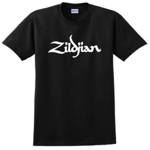 Zildjian Logo - Zildjian Cymbals Logo T Shirt Drums Band Shirt Funny Pearl Sabian Zilgan Music Short Sleeve Tshirt Tops High Quality Cotton