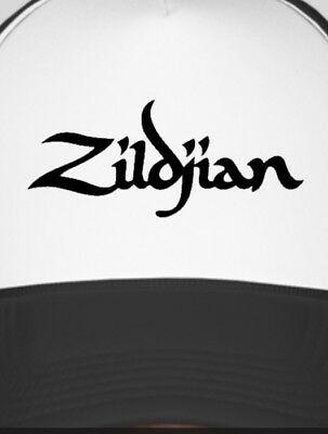 Zildjian Logo - ZILDJIAN Logo Trucker Style Hat Cap Music Band Drum Guitar NEW Adjustable  BW | eBay