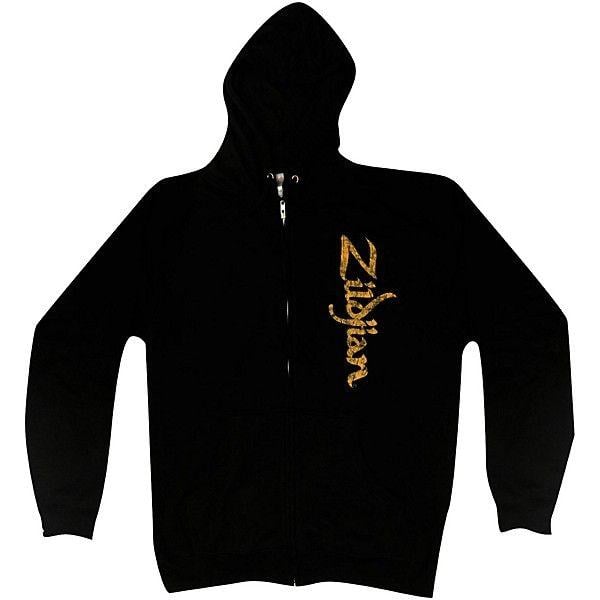 Zildjian Logo - Zildjian Vertical Logo Zip Hoodie