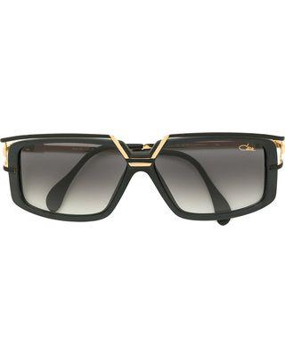 Cazal Logo - Cazal Cazal square frame sunglasses - Black from  Farfetch:Linkshare:Affiliate:CPA:US:US | People