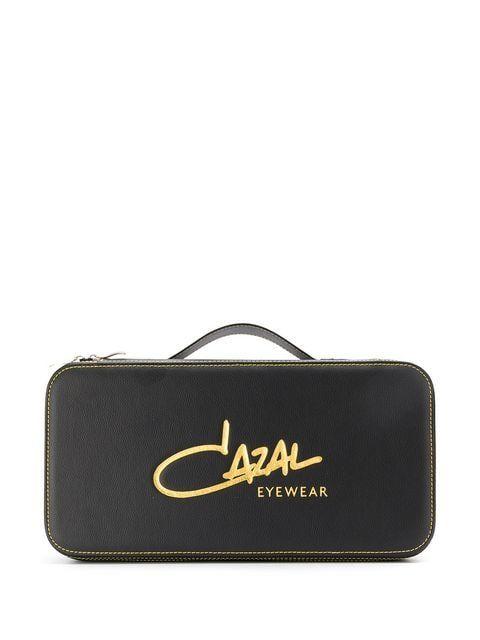 Cazal Logo - Cazal Embroidered Logo Eye Trotter - Farfetch