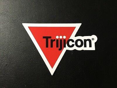 Trigicon Logo - GENUINE TRIJICON LOGO Sticker Decal Red / White / Black