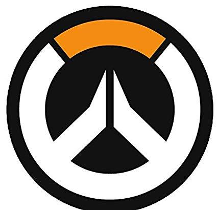 Tapestry Logo - JUST FUNKY Overwatch Logo Round Blanket/Tapestry, Fleece, 48 inches