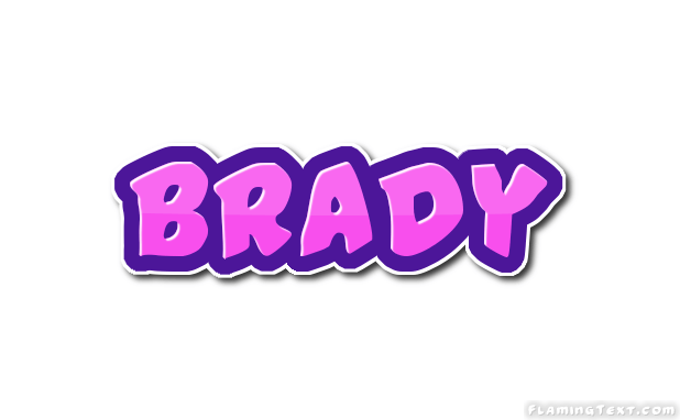 Brady Logo - Brady Logo | Free Name Design Tool from Flaming Text