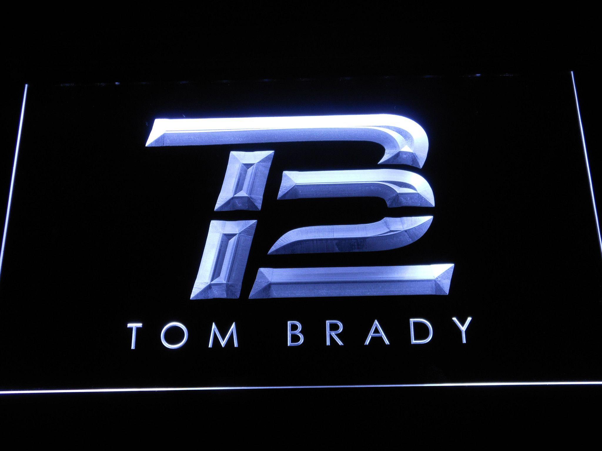 Brady Logo - New England Patriots Tom Brady Logo LED Neon Sign. Pats. Led neon
