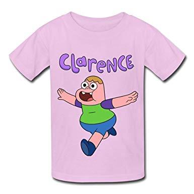 Clarence Logo - Fun Clarence Logo Kid's Boys Girls T-Shirts