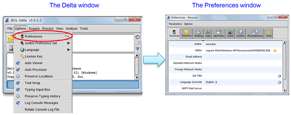 JEOL Logo - Delta Tips: Printing: How to Remove the JEOL Logo. Applications