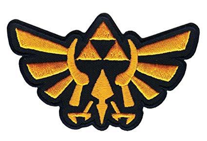 Zelda Logo - Amazon.com : IO- Legend of Zelda Logo Hyrule's Royal Crest Gold - By ...