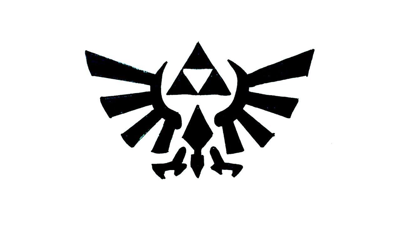 Zelda Logo - How to Draw the Triforce Symbol from The Legend of Zelda