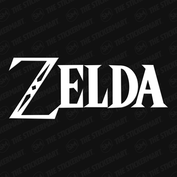 Zelda Logo - Zelda Logo Vinyl Decal