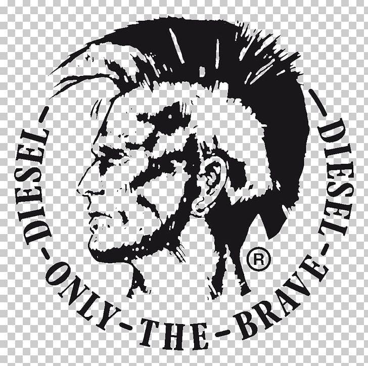 Disel Logo - T-shirt Diesel Only The Brave Logo Diesel Fuel PNG, Clipart, Black ...